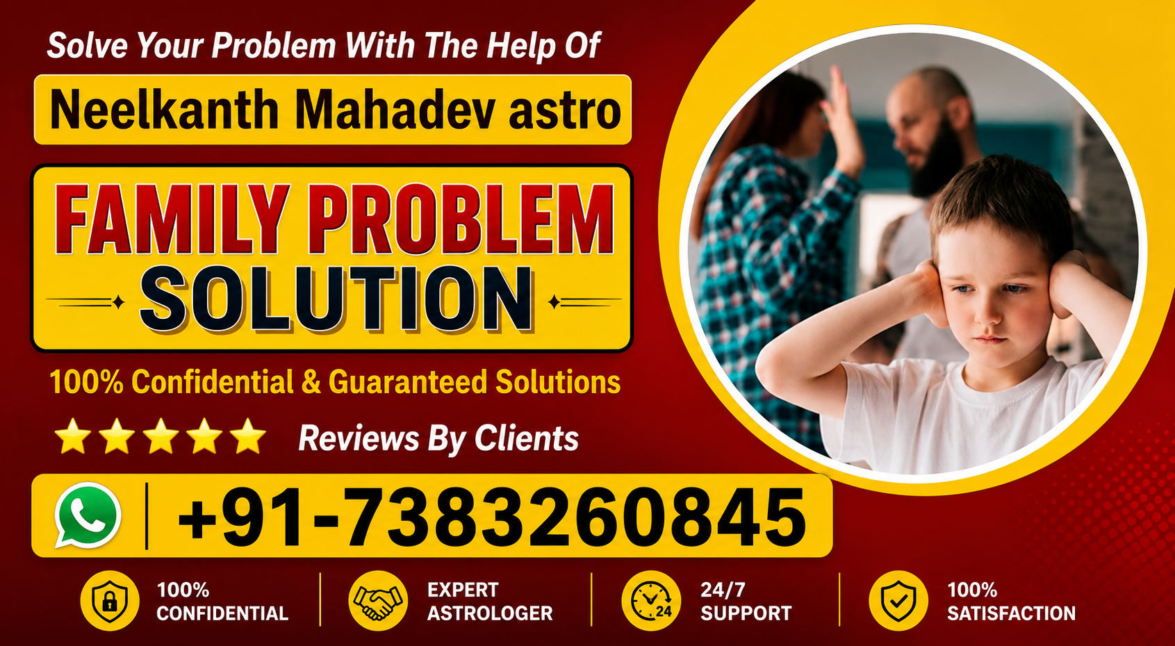 World Famous Celebrity Astrologer Neelkanth Mahadev Astro Ji +91-7383260845